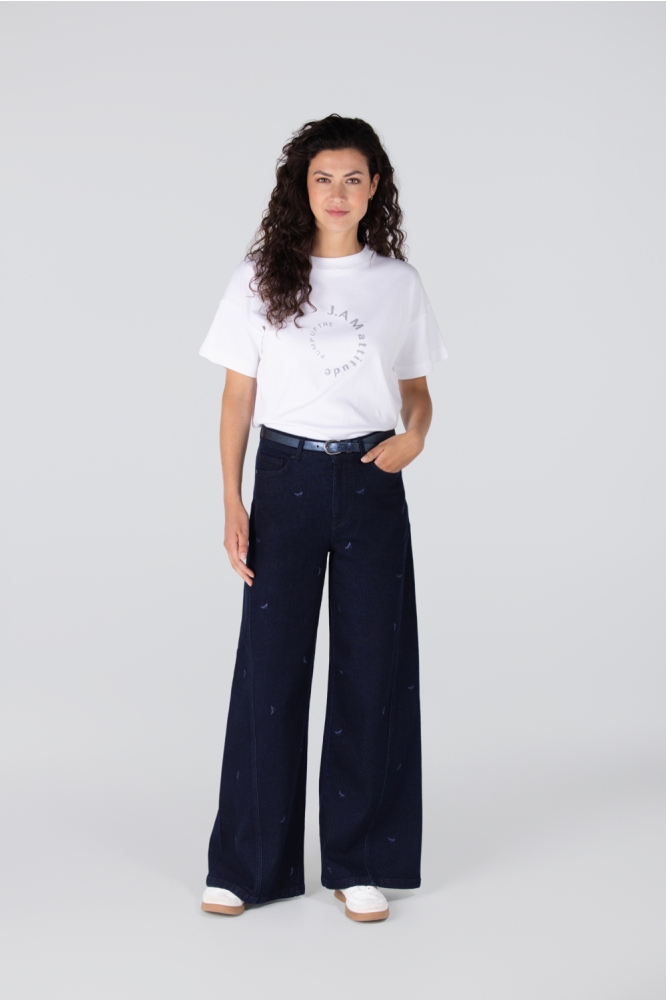 LARA W25 SHIRT CO 138 000000 WIT